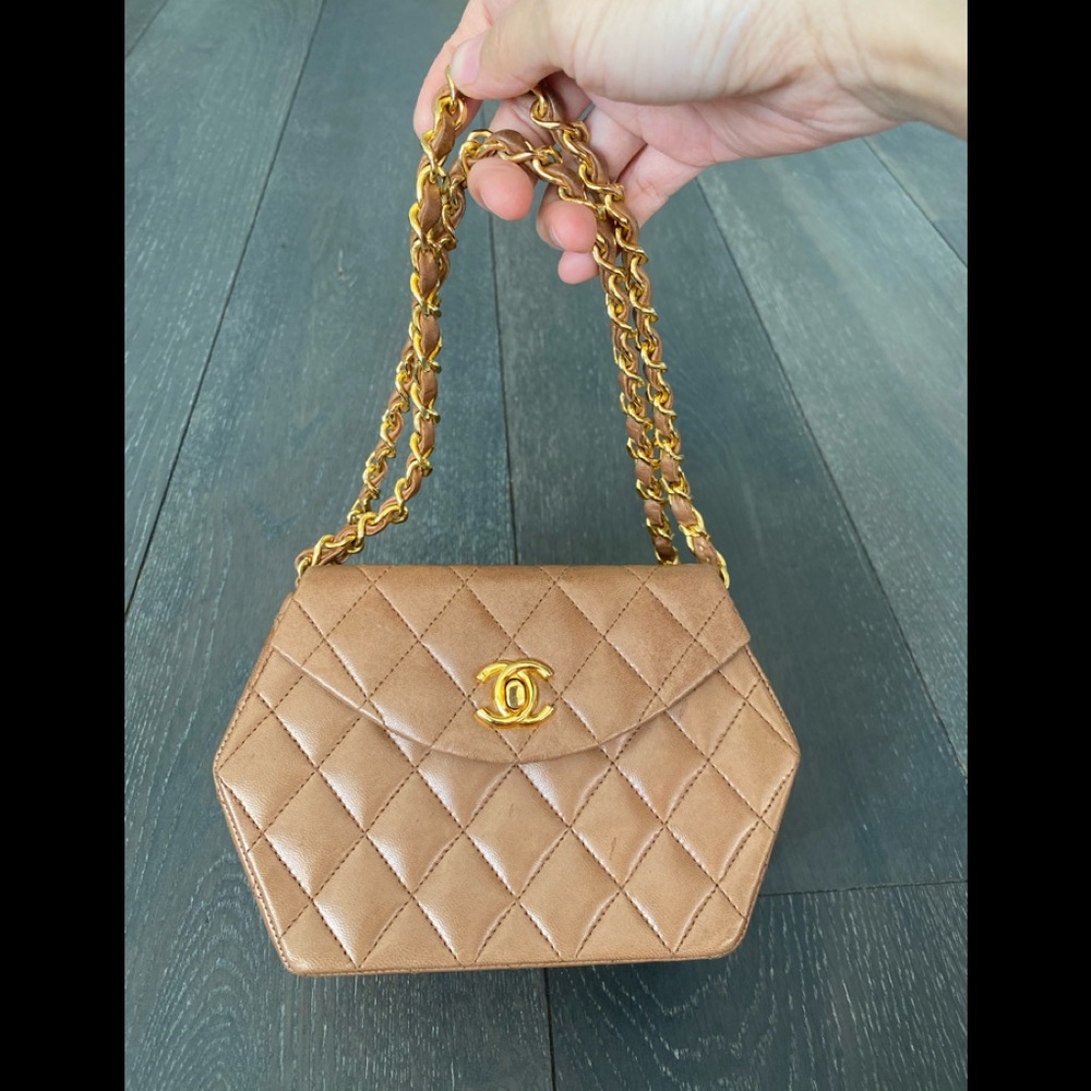 Super rare vintage Chanel mini hand bag
